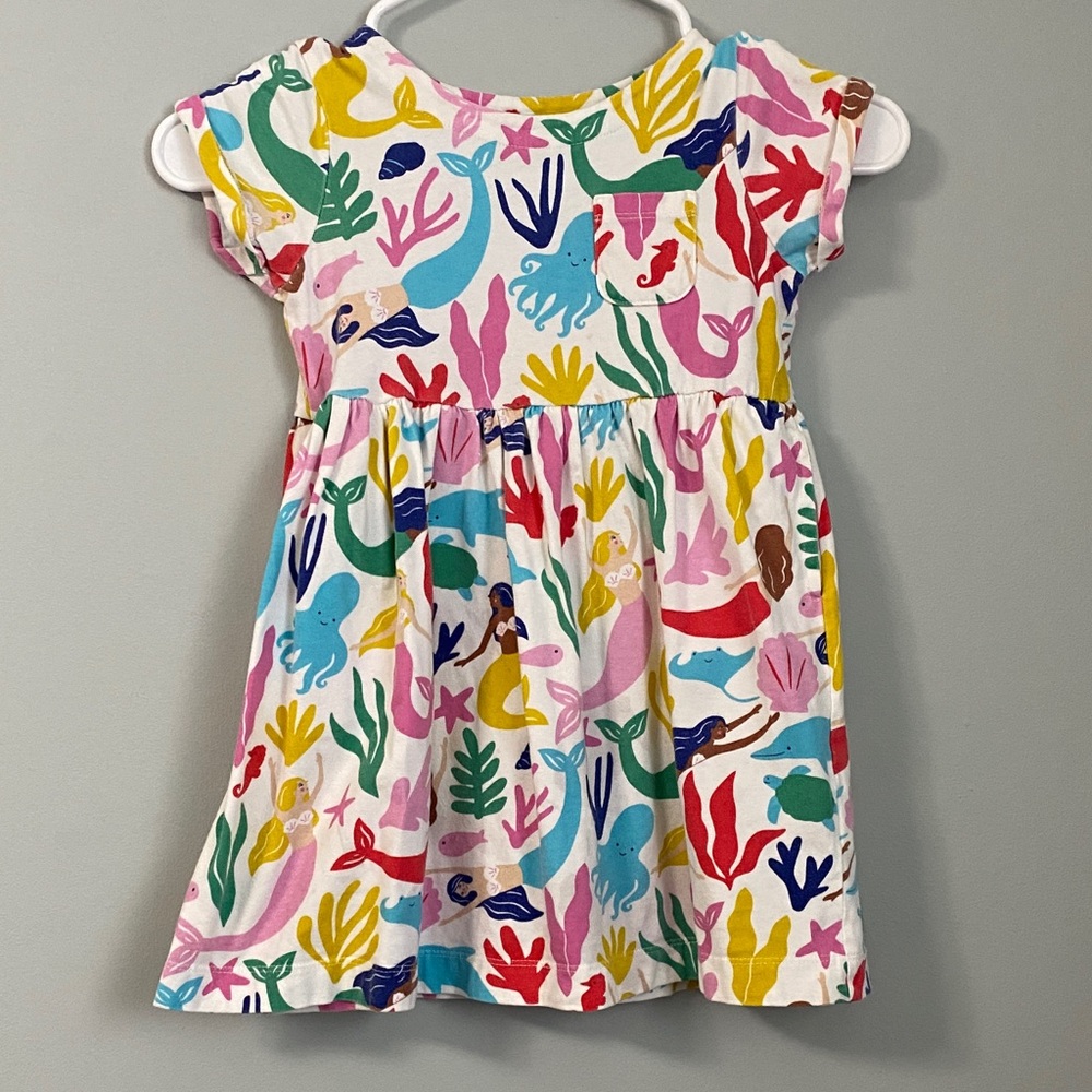 Mini Boden Multicolor Sea Life Dress